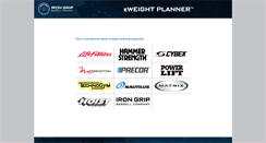 Desktop Screenshot of eweightplanner.com